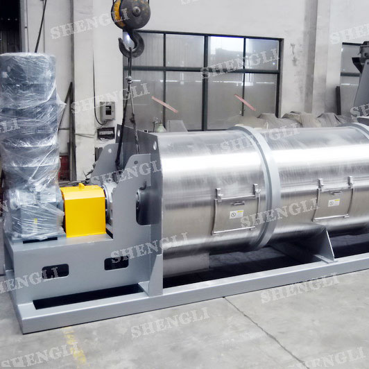 CMS-6000 犁刀連續(xù)式混合機(jī)，污泥干化處理