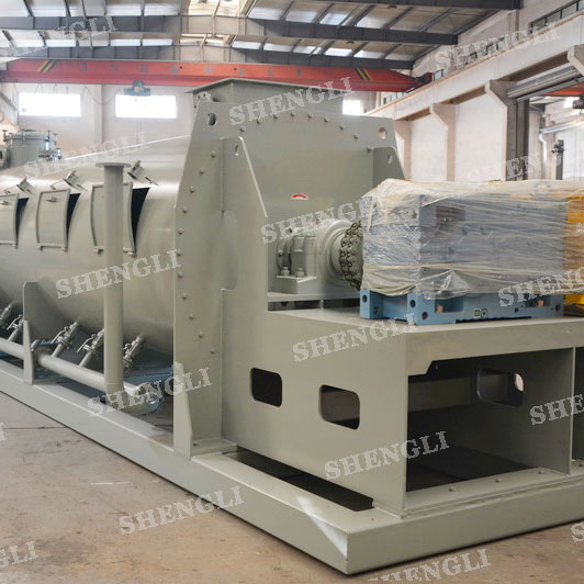 CMS-15000 單軸連續(xù)式攪拌機(jī)，用于固廢處理